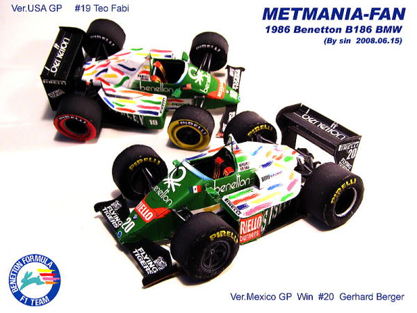 Benetton B186 BMW